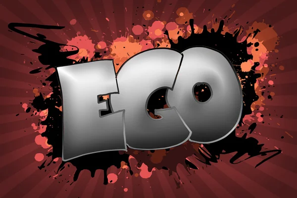 Grunge ego — Foto de Stock