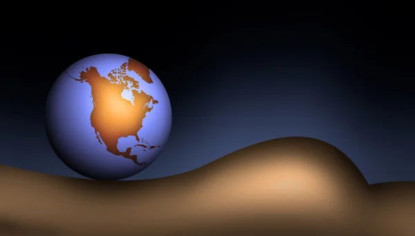 ウェルネス地球 — ストック写真