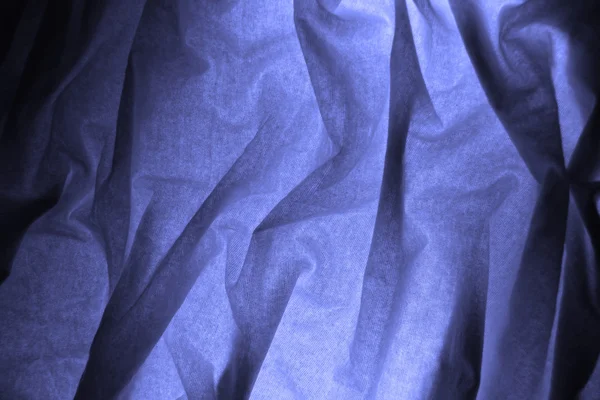 Sfondo tessuto blu — Foto Stock