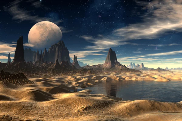 Antara - εξωγήινο πλανήτη-01 — Φωτογραφία Αρχείου