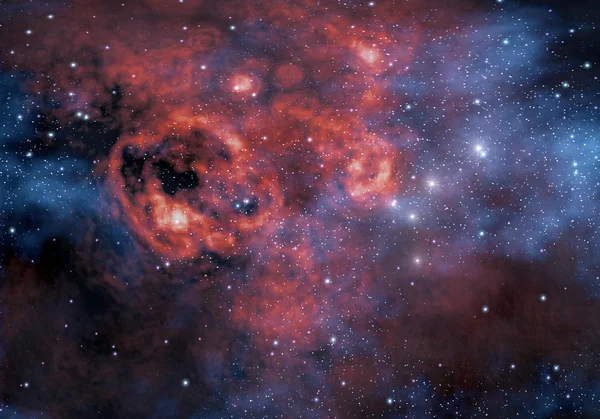 Nebulae Background 01 — Stock Photo, Image