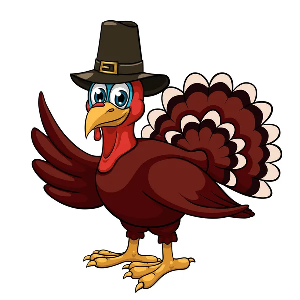 Thanksgiving turkey — Stock Vector