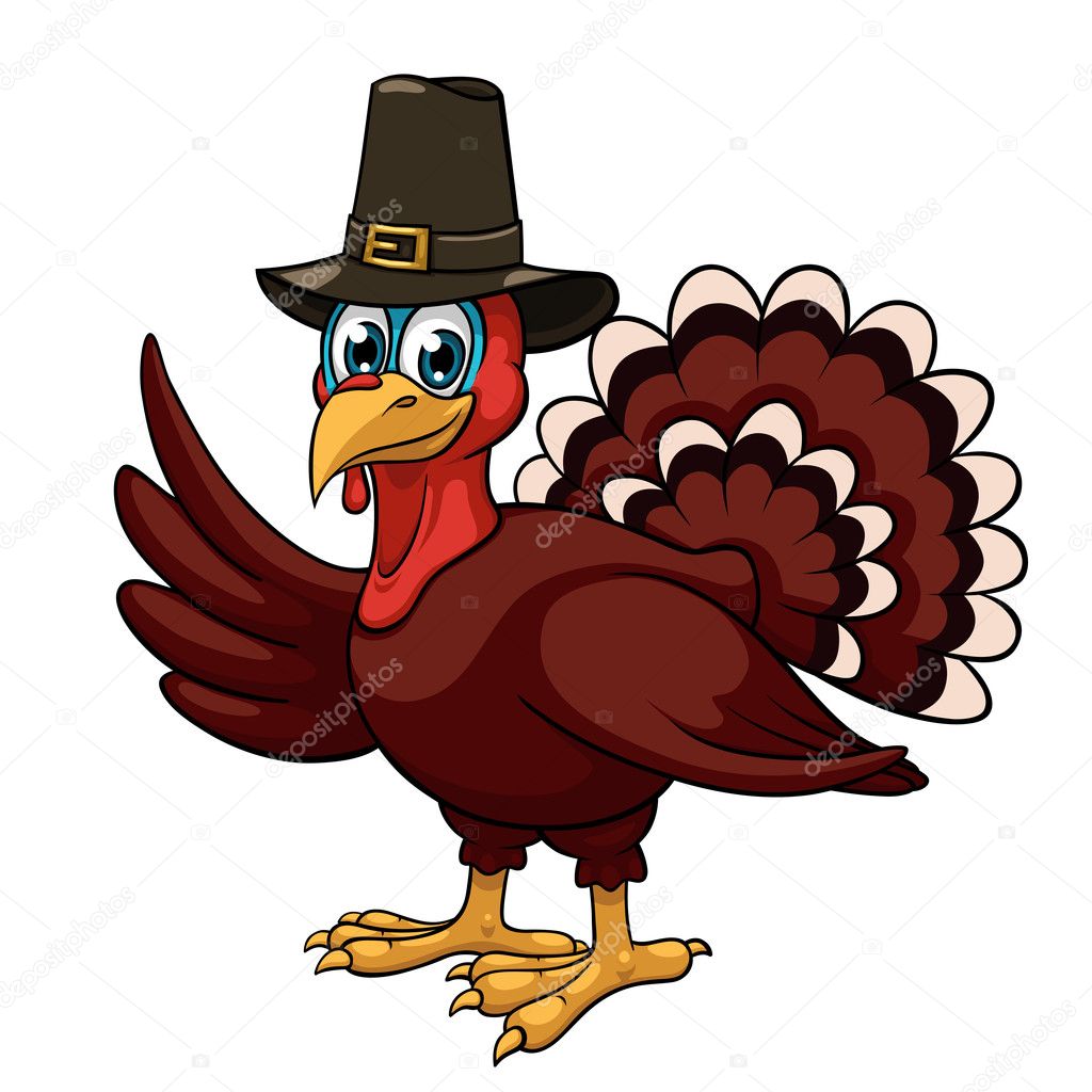 50+ Thanksgiving Turkey Illustration Gif