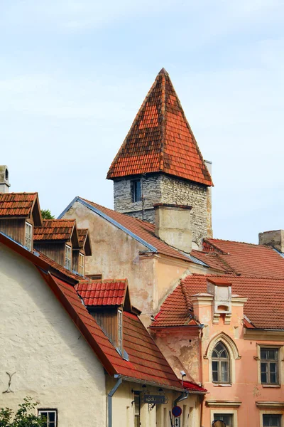 Edificios en el antiguo Tallin —  Fotos de Stock