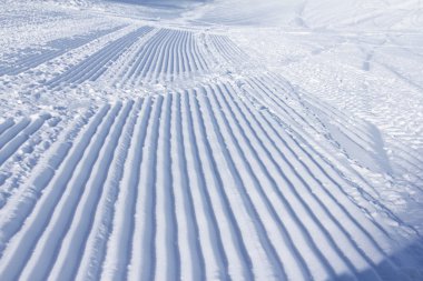 Snowcat kar üzerinde izleme