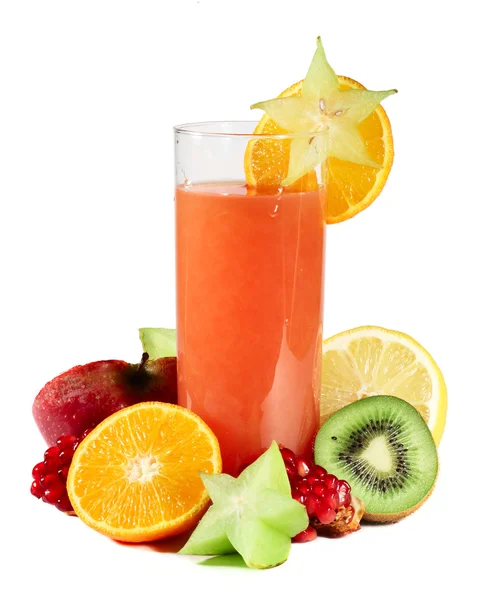 Multifruit juice — Stock Photo, Image
