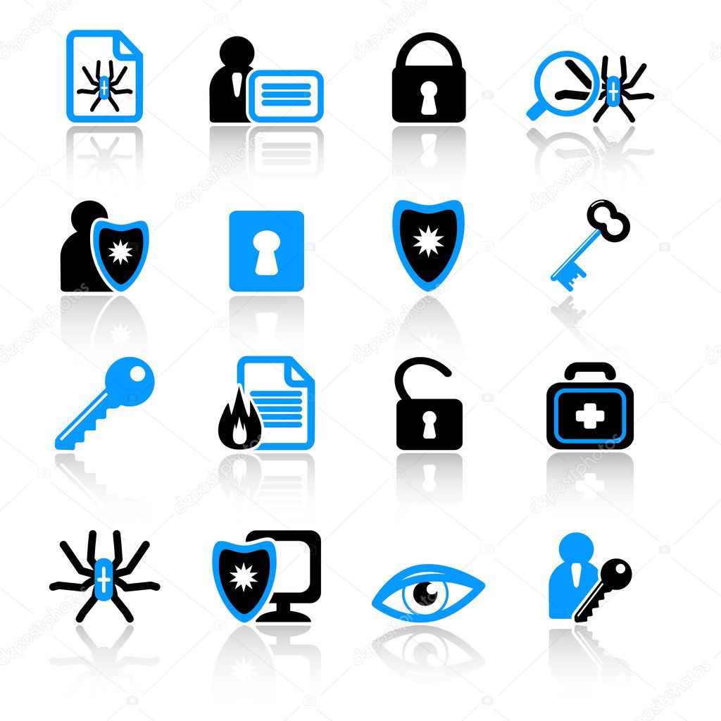 Anti-virus icons