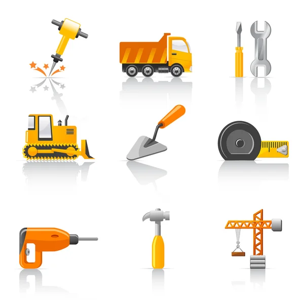 Building icons — Stock Vector