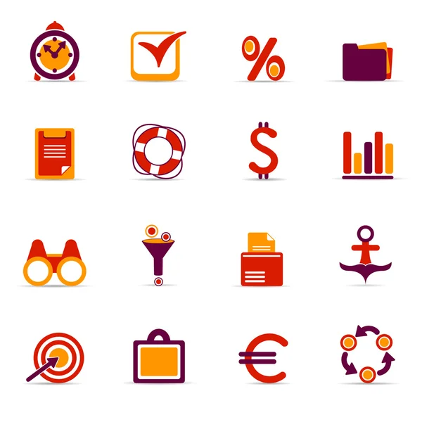 Icone per siti web — Vettoriale Stock