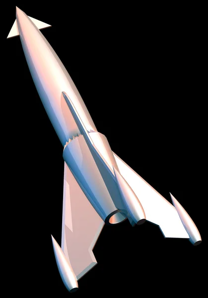 Винтажные ракеты-носители — стоковое фото