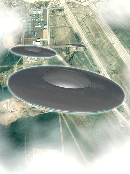 UFO uzaylı — Stok fotoğraf