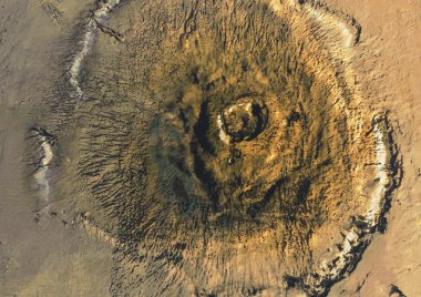 Mars Olympus Mons clipart