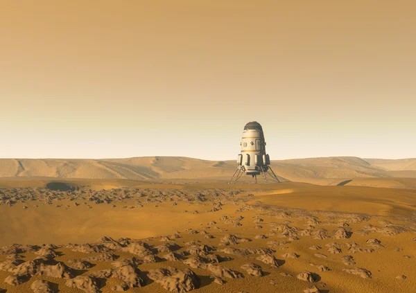 화성 표면 배경 — 스톡 사진