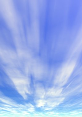 Sky clouds background clipart