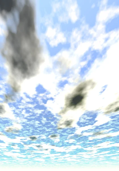 Sky moln bakgrund — Stockfoto