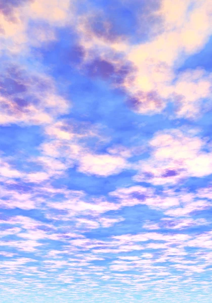 Sky moln bakgrund — Stockfoto
