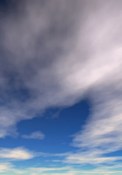 Cielo nubes fondo — Foto de Stock