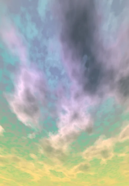 Ουράνια σύννεφα φόντο — Φωτογραφία Αρχείου