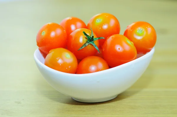 stock image Sherry tomatoes.