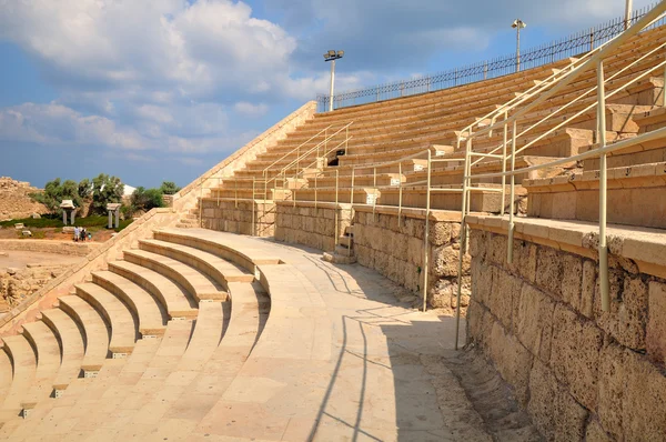 Caesarea amfi tiyatro. — Stok fotoğraf