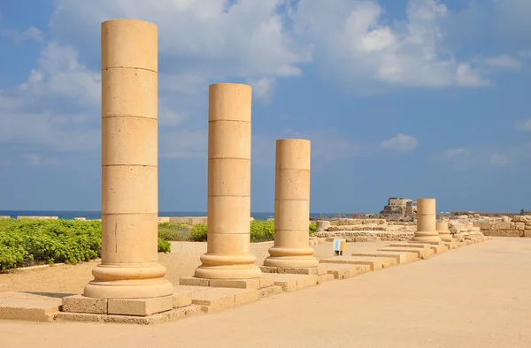 Columnas de Cesarea . — Foto de Stock