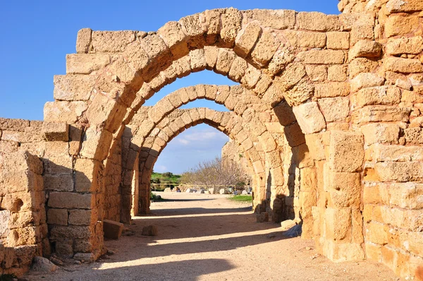 Caesarea archs. — Stockfoto