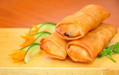 Eggrolls.