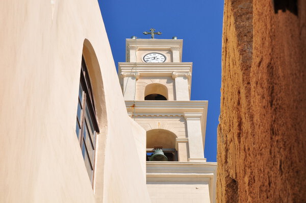 St.Peter`s church in Jaffa. Israel.