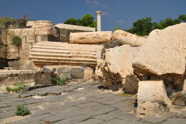 Beit shean ruïnes. — Stockfoto