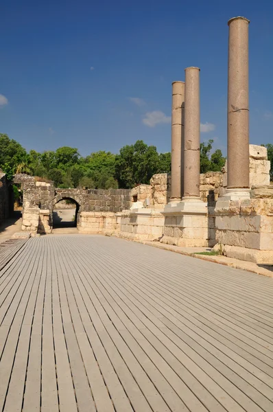 Ruinerna av amfiteatern. — Stockfoto