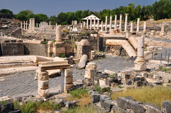 Beit Shean ruins. — Stock Photo, Image