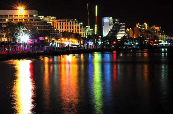 Eilat by night. — Stock Photo, Image