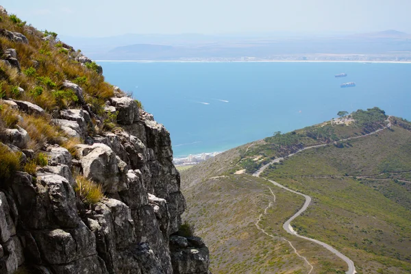 Vista desde Lions Head Mountain en Ciudad del Cabo —  Fotos de Stock