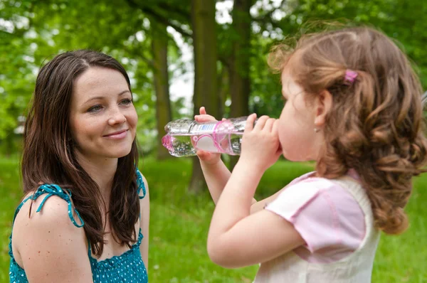 Drinking regime from childhood — Stock Photo, Image