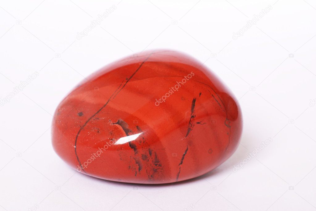 Red jasper stone