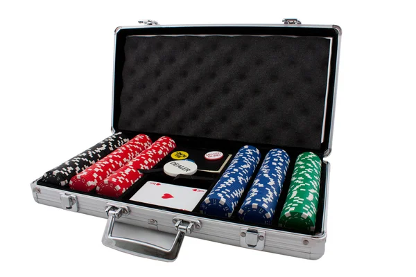 stock image Big poker set