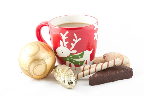 Dulces con decoración navideña — Foto de Stock