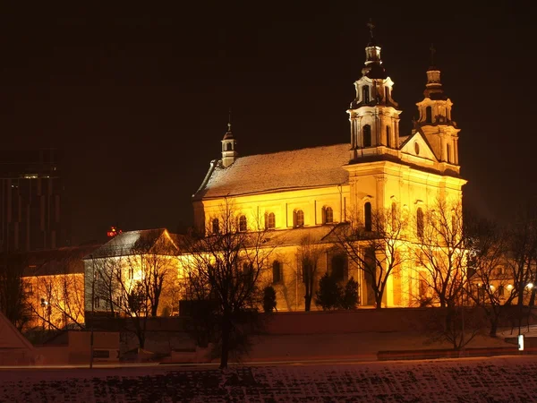 Церква arkangel Вільнюс — стокове фото