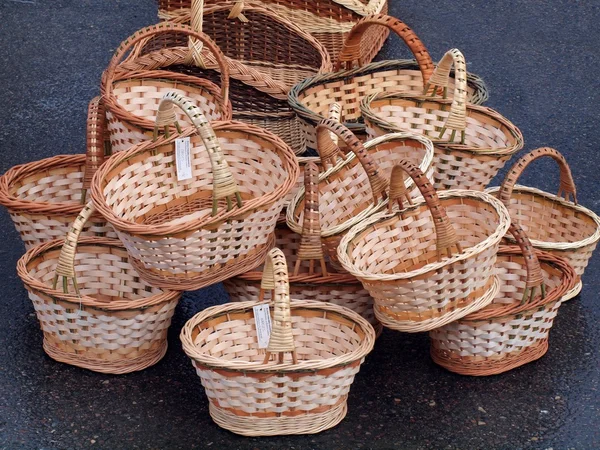 La colección de cestas — Foto de Stock