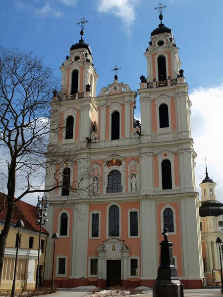 Die Katharinenkirche. Vilnius-Stadt. — Stockfoto