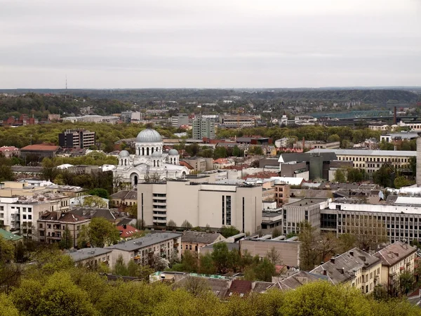 Panorama miasta Kaunas — Zdjęcie stockowe