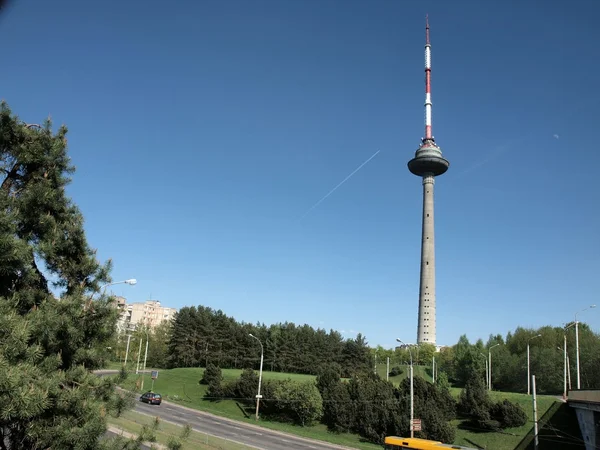 Vilnius televizyon kulesi — Stok fotoğraf