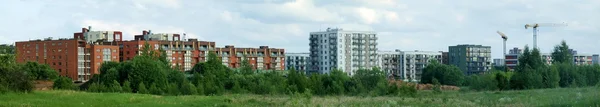 Det nye Panorama fra Vilnius by – stockfoto