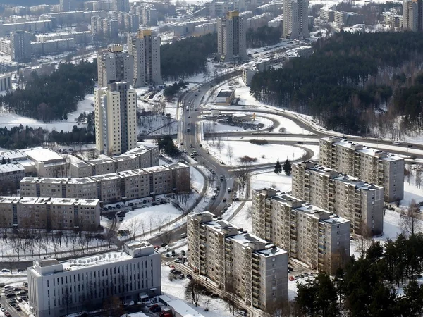 Vilnius kışın — Stok fotoğraf