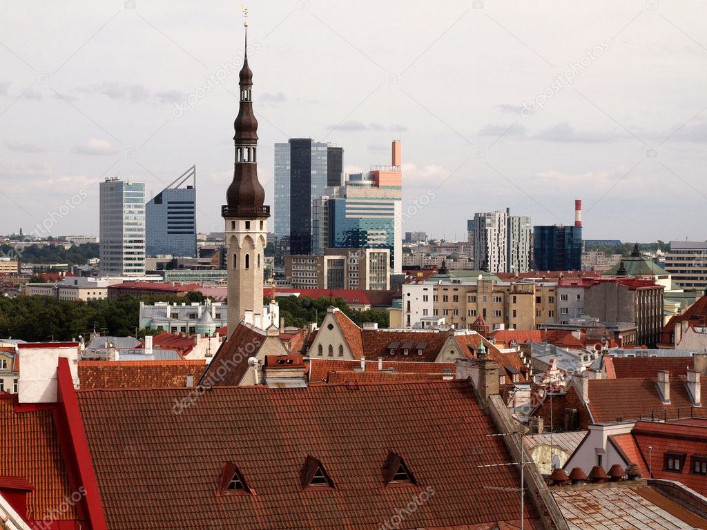 Tallinn city view
