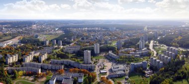 vilnius şehir panoraması