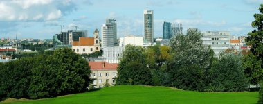 Vilnius şehir binaları