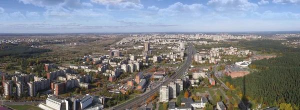 Panorama miasta Wilna — Zdjęcie stockowe