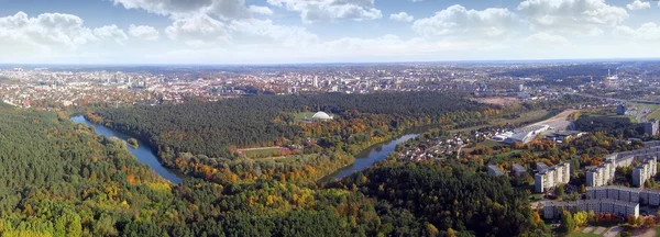 Το πανόραμα της πόλης Βίλνιους — Φωτογραφία Αρχείου