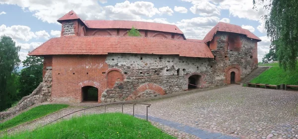 Ruiny pałacu zamku Giedymina — Zdjęcie stockowe